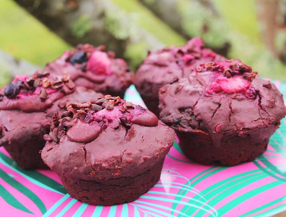 Black Forest Protein Muffins