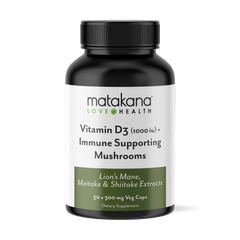 Vitamin D3 & Immune Supporting Mushroom Extracts