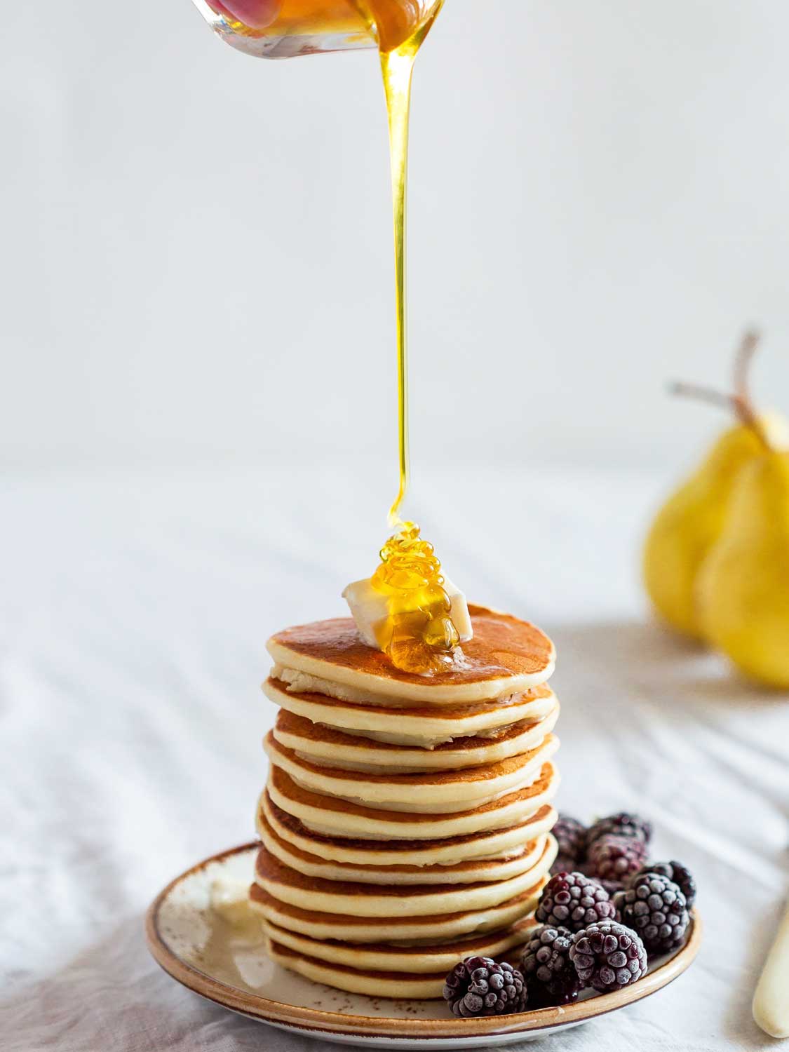 Fluffy Hemp Protein Pikelets