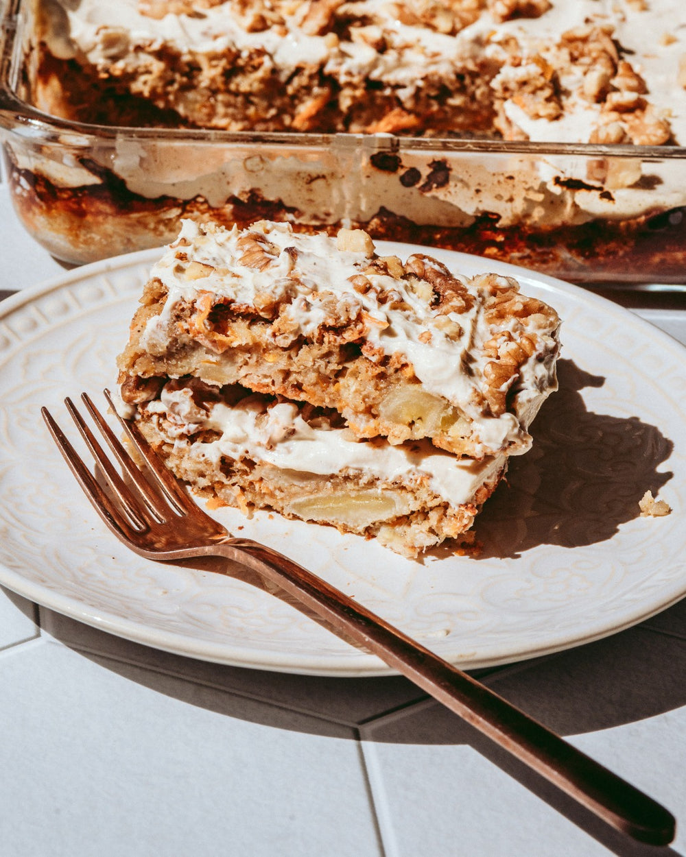 Carrot Cake Baked Oats
