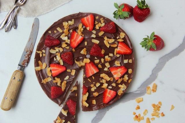 Chocolate Coconut Mousse Tart