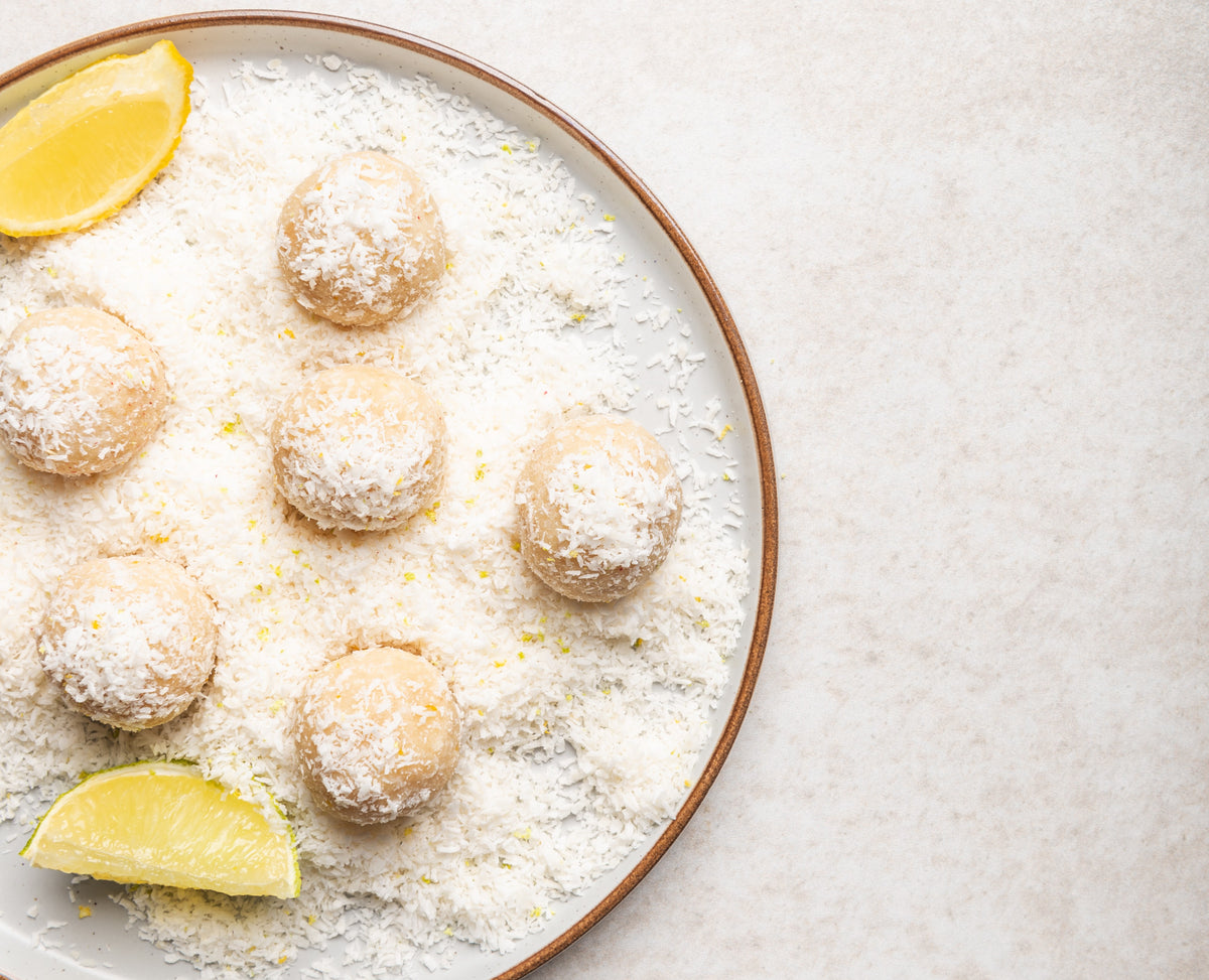 Lemon & Coconut Protein Balls