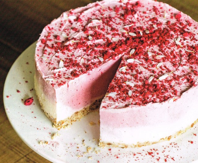 Little Bird's Raw Strawberry 'Cheesecake'