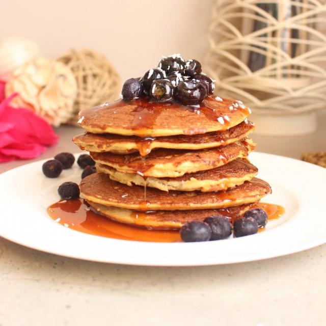 Paleo Coconut Banana Pancakes