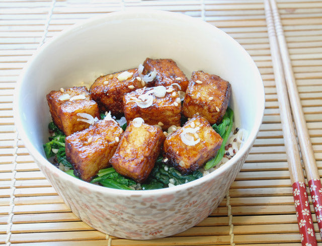 Teriyaki Tofu Donburi