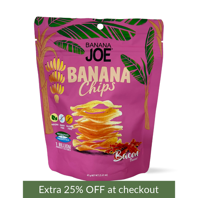 Banana Joe Chips - Bacon - Matakana Superfoods