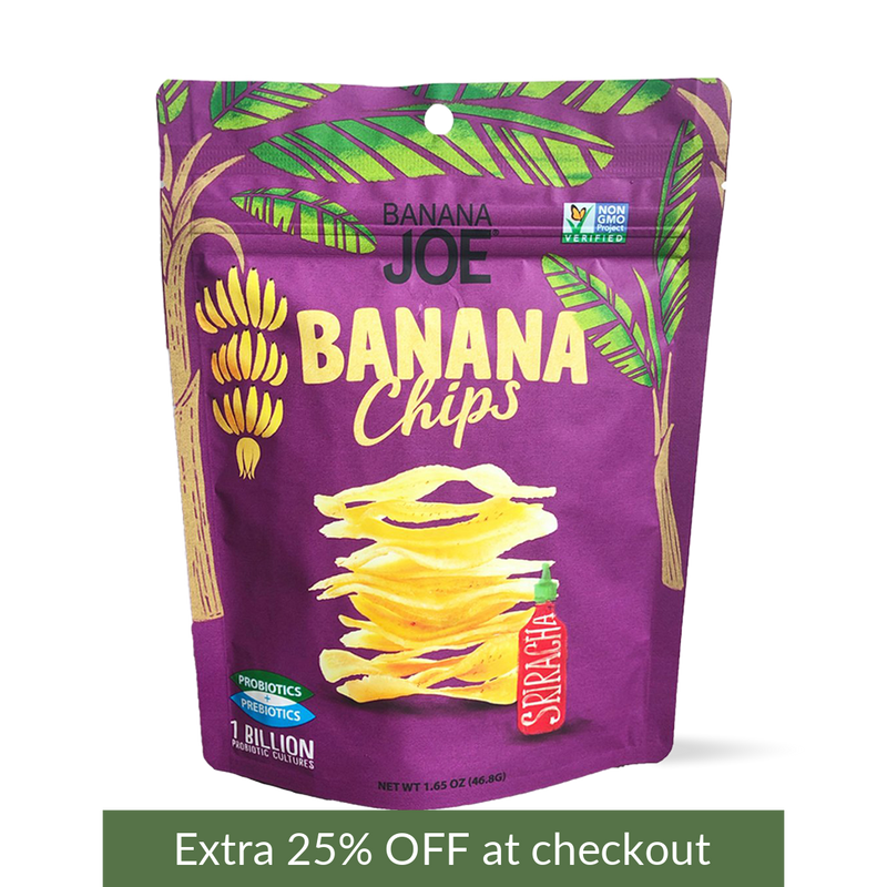 Banana Joe Chips - Sriracha - Matakana Superfoods