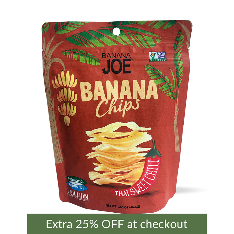 Banana Joe Chips - Thai Sweet Chili - Matakana Superfoods