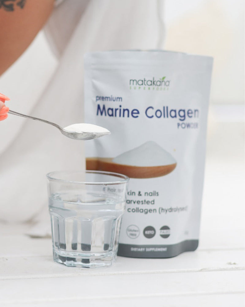 Measure 1 Tablespoon Of Marine Collagen 