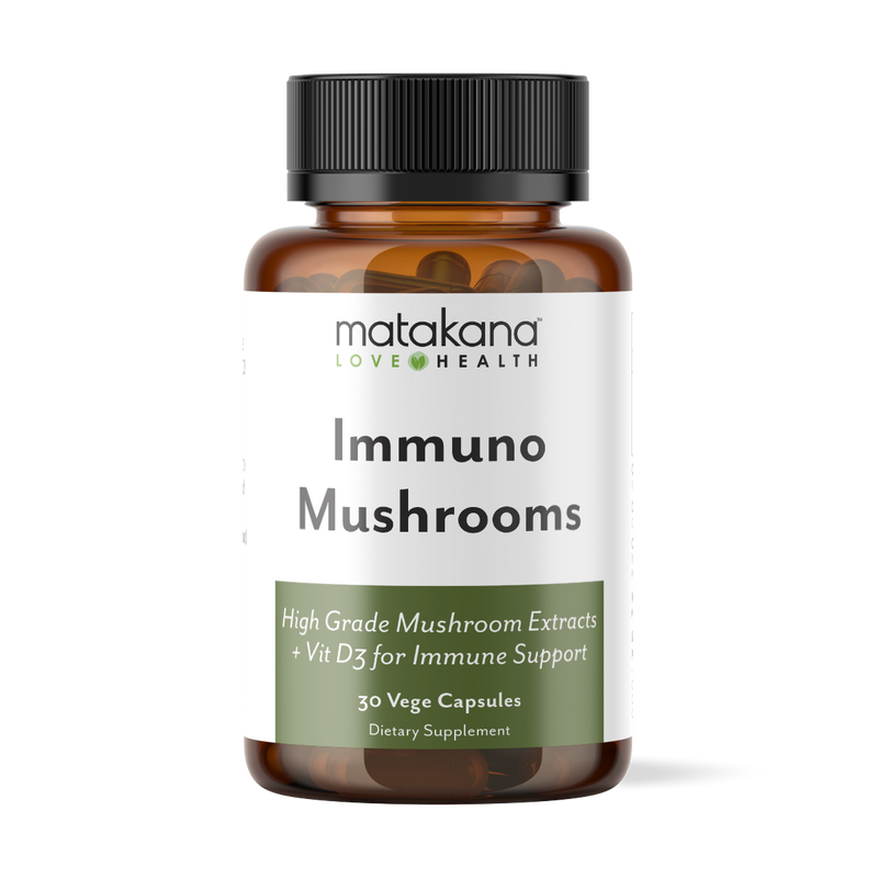 Immuno Mushrooms + Vit D3