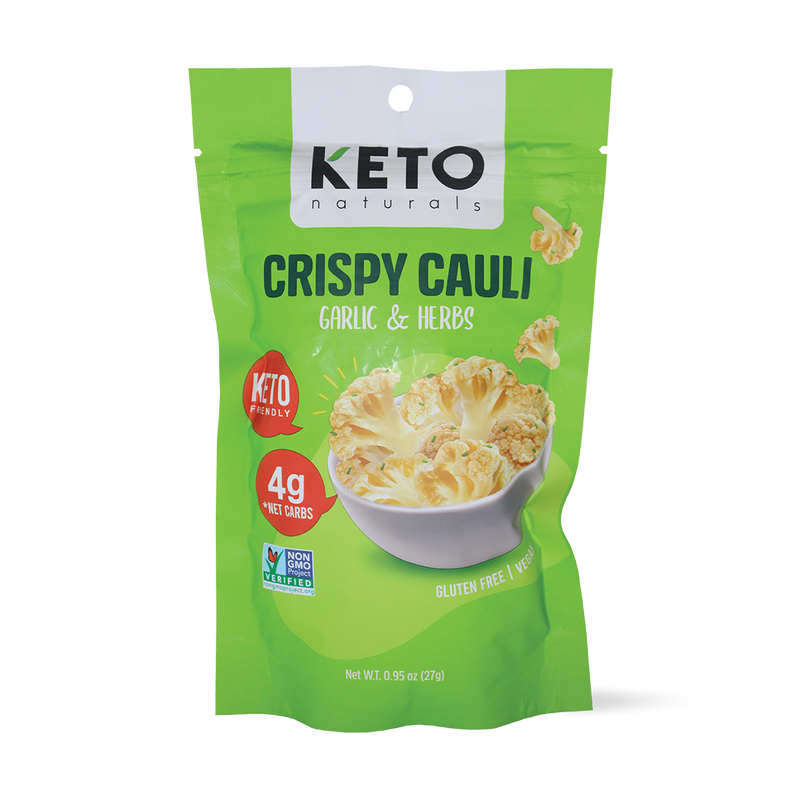Keto Crispy Cauli Bites - Garlic & Herbs