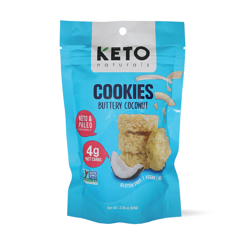 Keto Cookies - Buttery Coconut