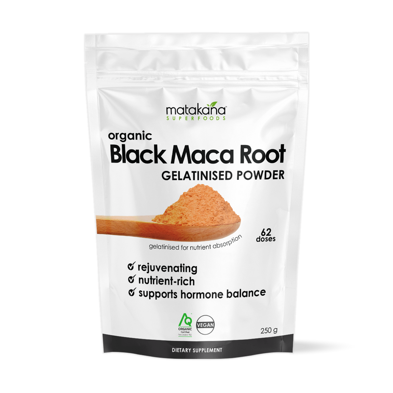 Maca Root Black Gelatinised Powder