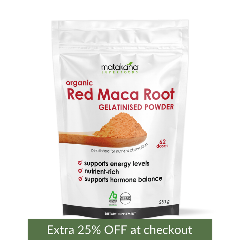 Maca Root Red Gelatinised Powder