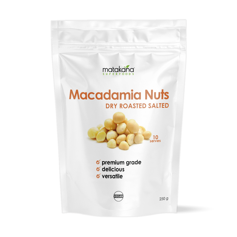 Macadamia Nuts - Dry Roasted Salted