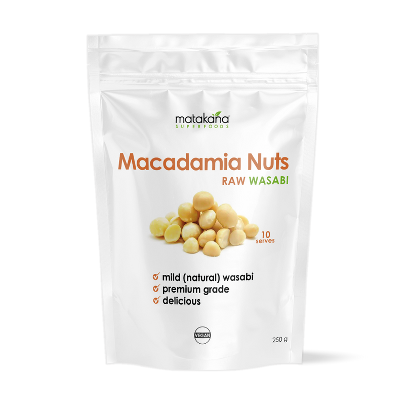 Macadamia Nuts - Raw Wasabi