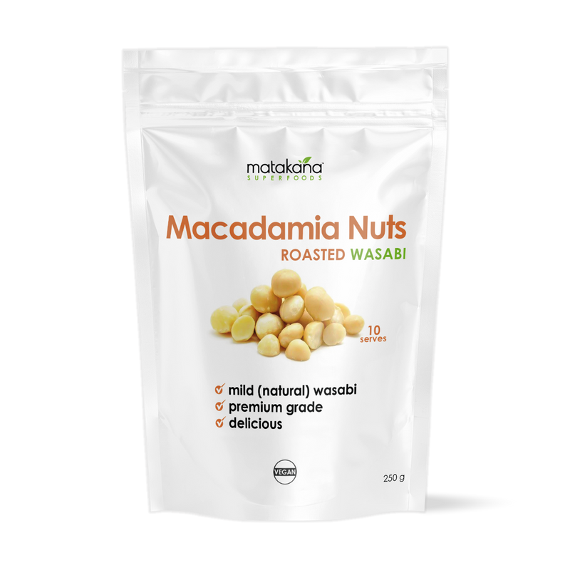 Macadamia Nuts Roasted - Wasabi