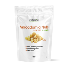 Macadamia Nuts Roasted - Wasabi