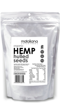 Hemp Seeds Hulled - Matakana Superfoods
