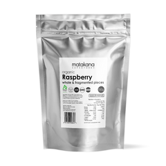 Raspberry Whole & Fragmented Pieces