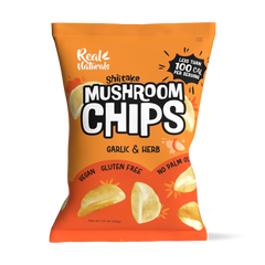 Shiitake Mushroom Chips - Garlic & Herb