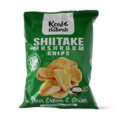 Shiitake Mushroom Chips - Sour Cream & Onion