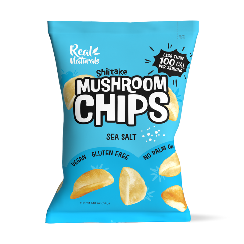 Shiitake Mushroom Chips - Sea Salt