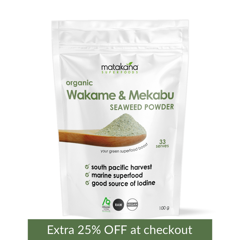 Wakame & Mekabu Seaweed Powder
