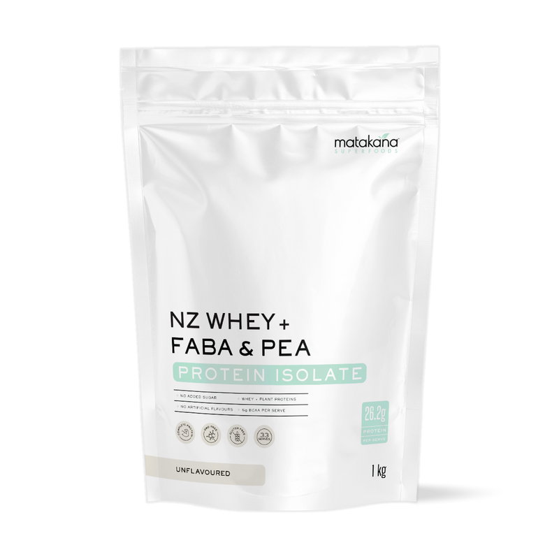 Whey + Faba & Pea Protein Isolate